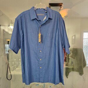 Caribbean Men's Shirt 2X Short Sleeve